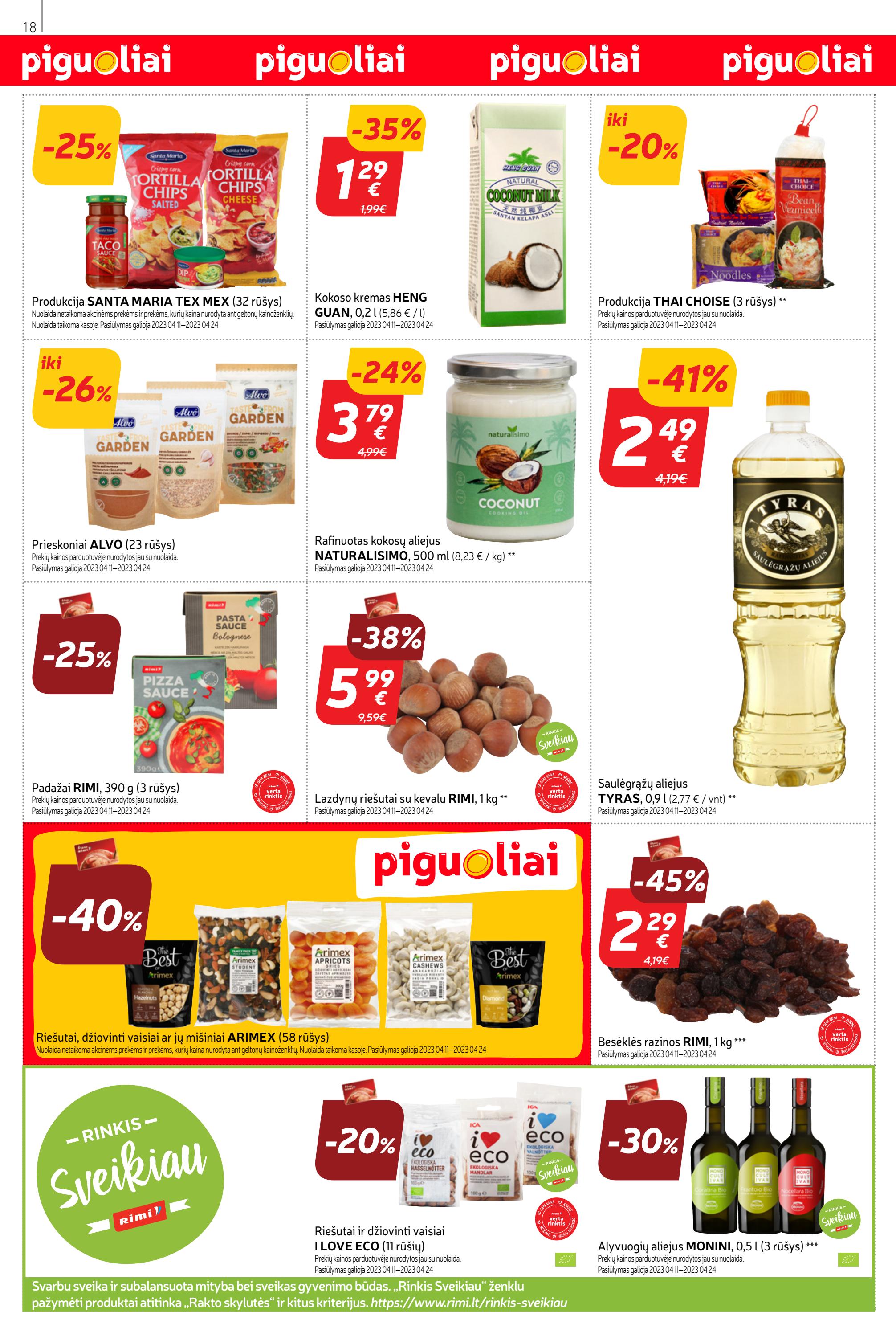 Rimi savaitinis leidinys akcijos nuo 
  2023-04-11 iki 
  2023-04-17 | Leidinukas.lt puslapis 18