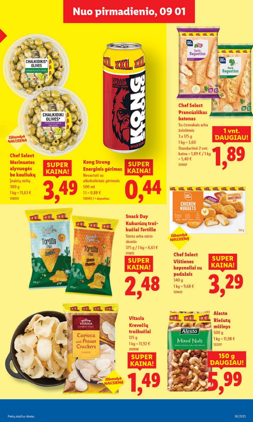 Lidl leidinys akcijos nuo 
  2025-09-01 iki 
  2025-09-07 | Leidinukas.lt puslapis 13
