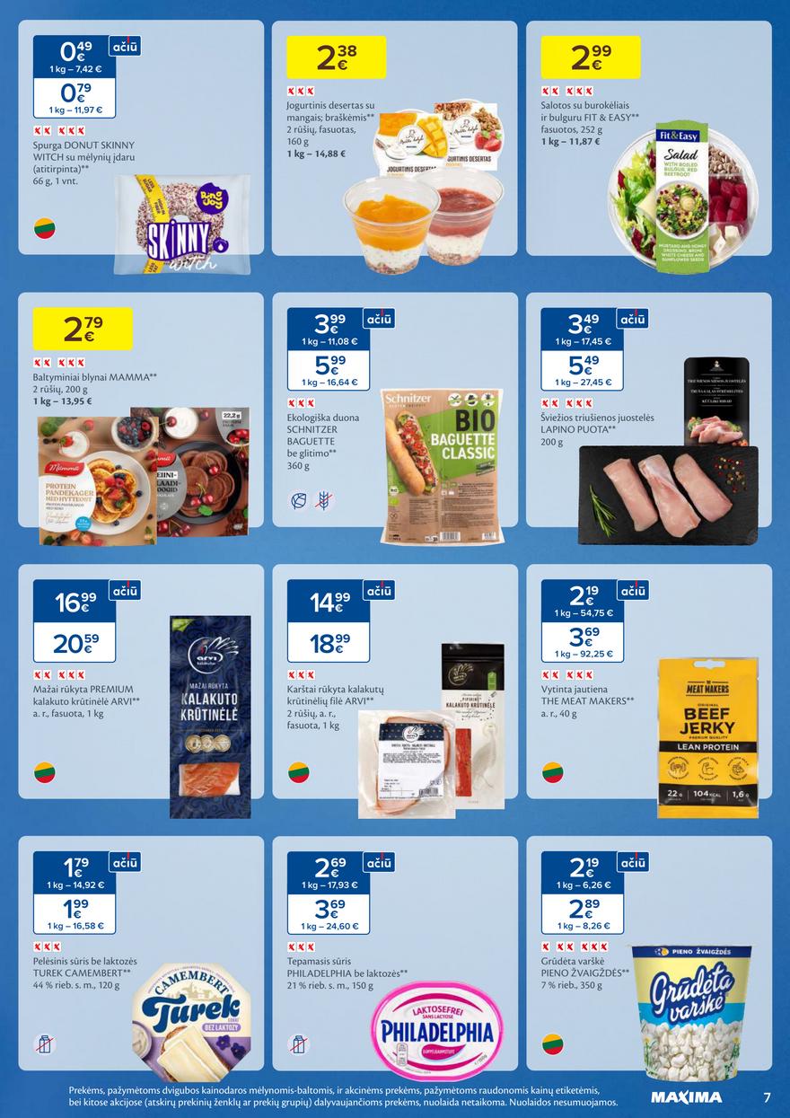 Maxima leidinys akcijos nuo 
  2026-01-27 iki 
  2026-02-02 | Leidinukas.lt puslapis 7