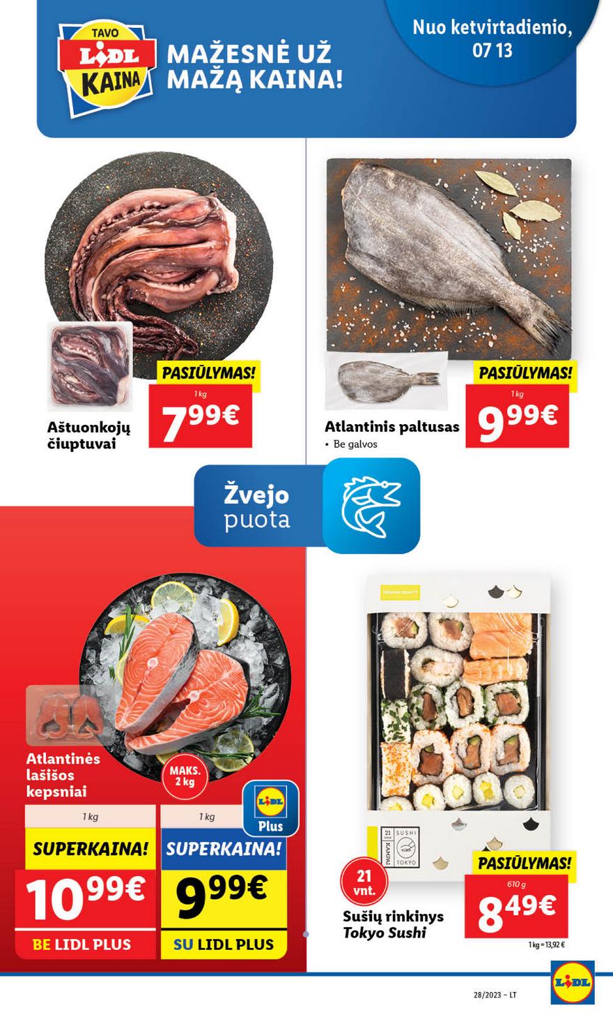 Lidl pasiūlymai akcijos nuo 
  2023-07-10 iki 
  2023-07-16 | Leidinukas.lt puslapis 12