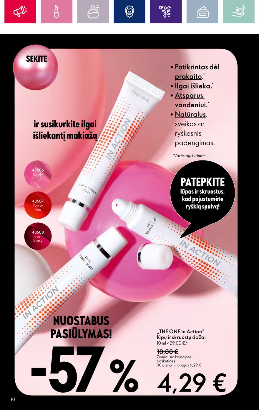 Oriflame katalogas akcijos nuo 
  2023-10-25 iki 
  2023-11-07 | Leidinukas.lt puslapis 10