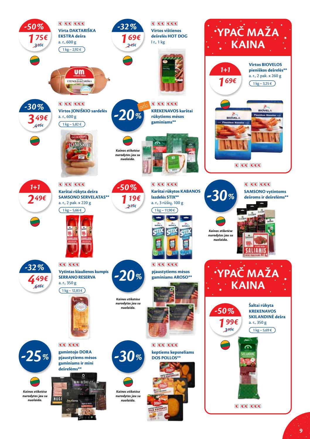 Maxima kaininis leidinys akcijos nuo 
  2021-12-28 iki 
  2022-01-03 | Leidinukas.lt puslapis 9