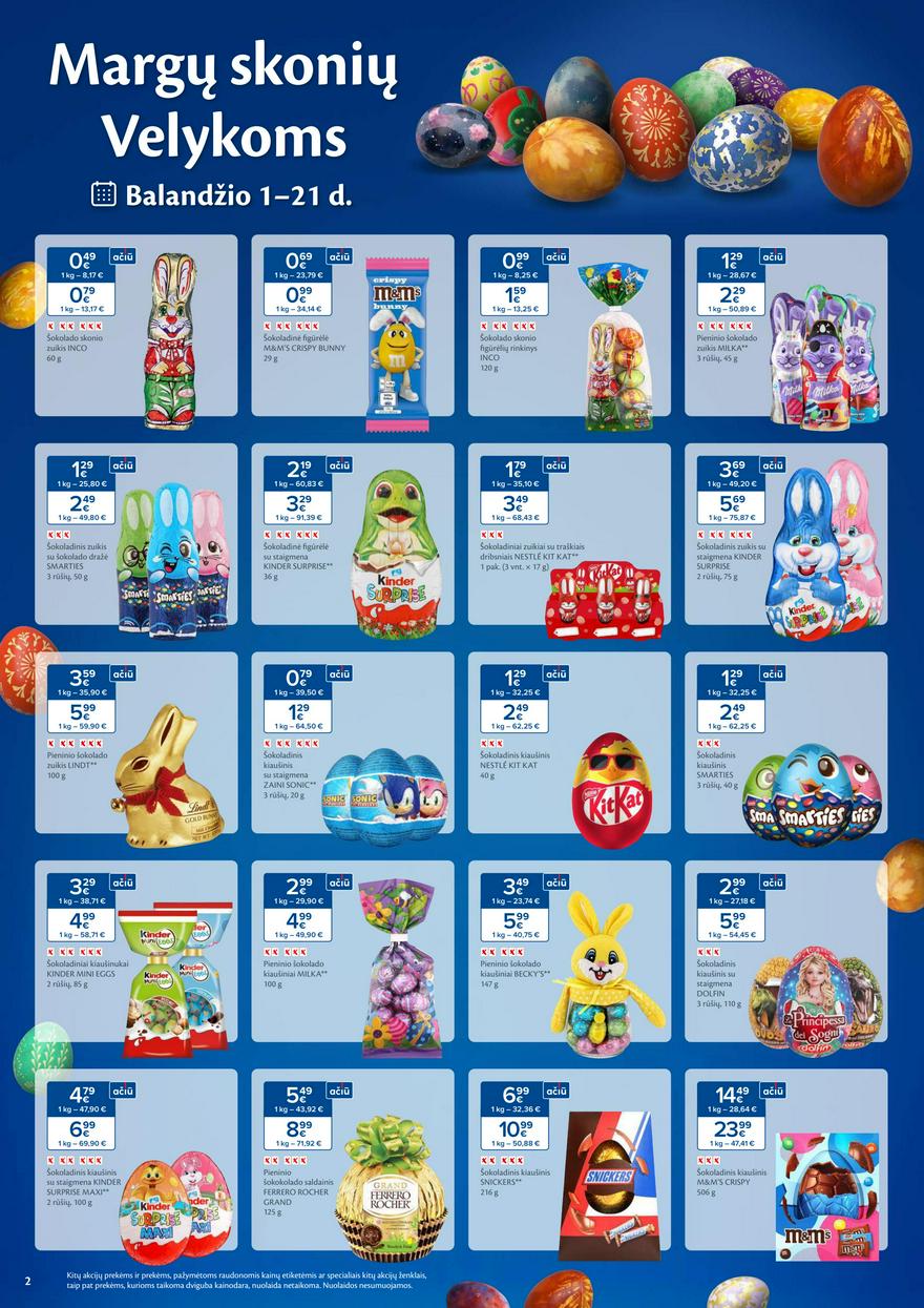Maxima leidinukas Nr 16 akcijos nuo 
  2025-04-15 iki 
  2025-04-21 | Leidinukas.lt puslapis 2