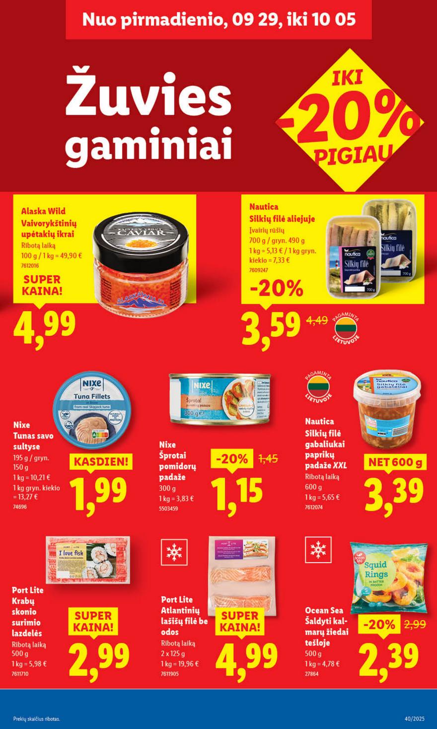Lidl leidinys akcijos nuo 
  2025-09-29 iki 
  2025-10-05 | Leidinukas.lt puslapis 25