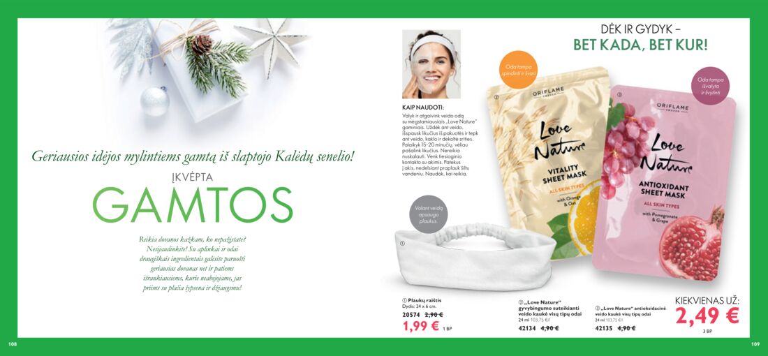 Oriflame katalogas akcijos nuo 
  2019-11-01 iki 
  2019-11-30 | Leidinukas.lt puslapis 55