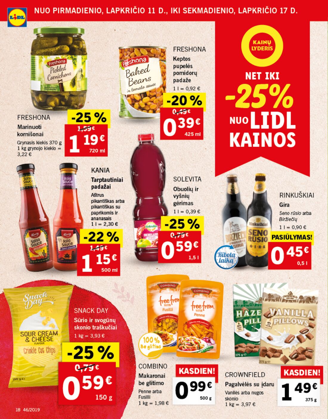Lidl savaitinis leidinys akcijos nuo 
  2019-11-11 iki 
  2019-11-17 | Leidinukas.lt puslapis 18
