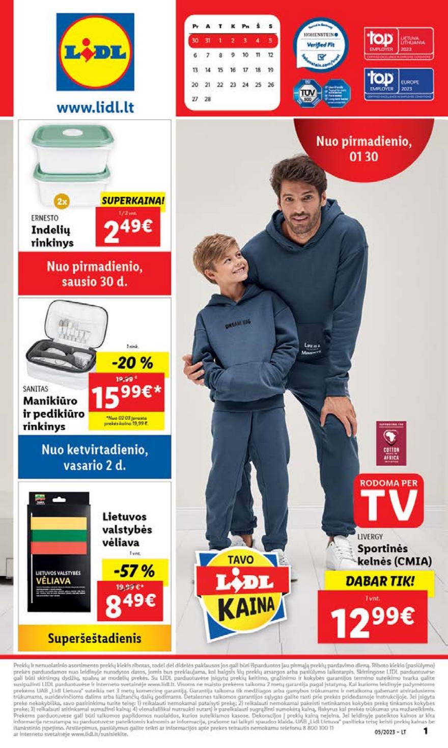 Ldil ne maisto leidinys akcijos nuo 
  2023-01-30 iki 
  2023-02-05 | Leidinukas.lt puslapis 1