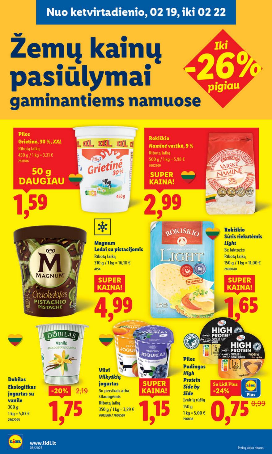 Lidl leidinys akcijos nuo 
  2026-02-16 iki 
  2026-02-22 | Leidinukas.lt puslapis 32
