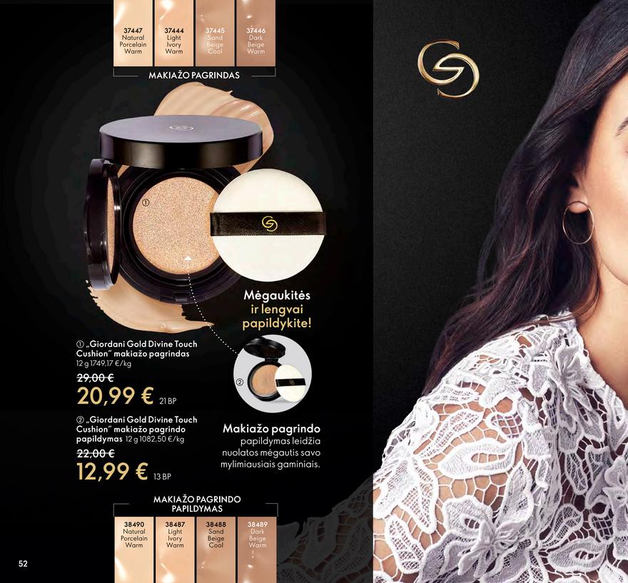 Oriflame katalogas akcijos nuo 
  2022-03-01 iki 
  2022-03-31 | Leidinukas.lt puslapis 52