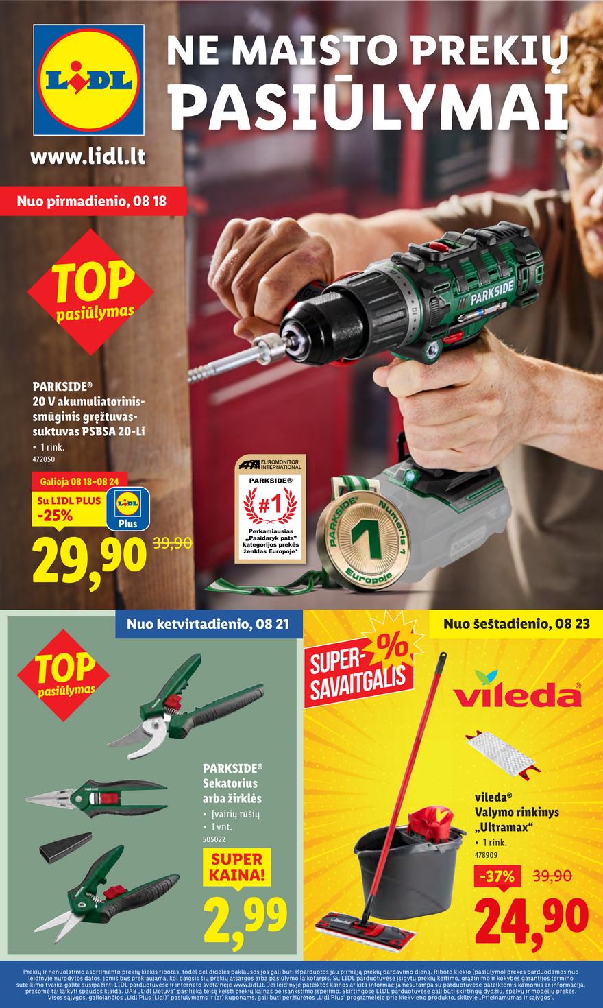 Lidl leidinys akcijos nuo 
  2025-08-18 iki 
  2025-08-24 | Leidinukas.lt puslapis 1
