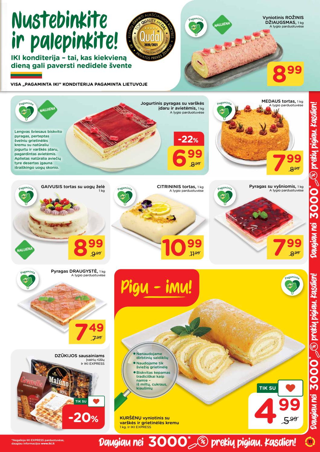 Iki savaitės leidinys akcijos nuo 
  2021-05-03 iki 
  2021-05-09 | Leidinukas.lt puslapis 11