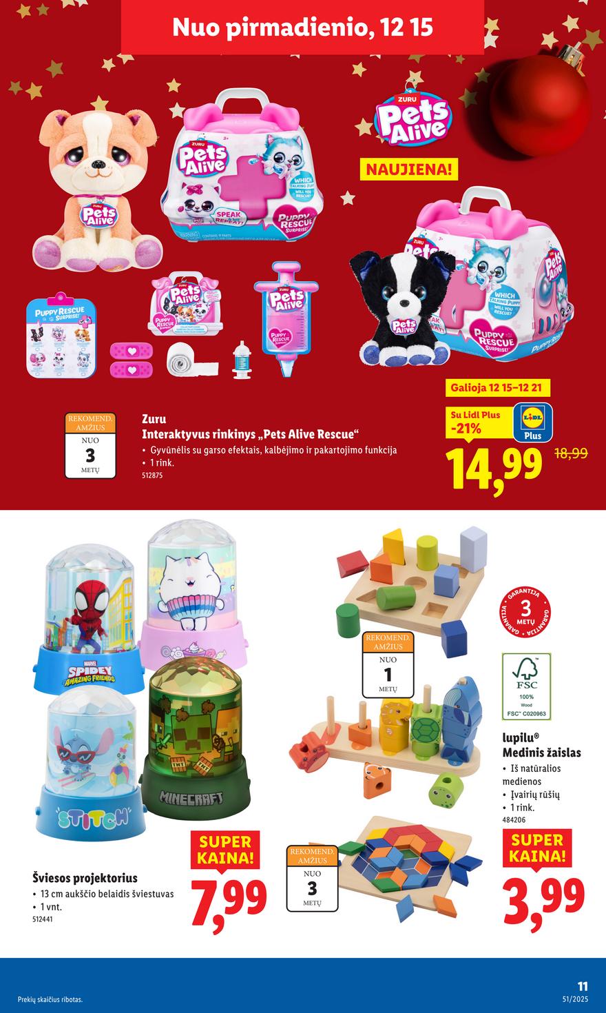 Lidl leidinys akcijos nuo 
  2025-12-15 iki 
  2025-12-21 | Leidinukas.lt puslapis 11