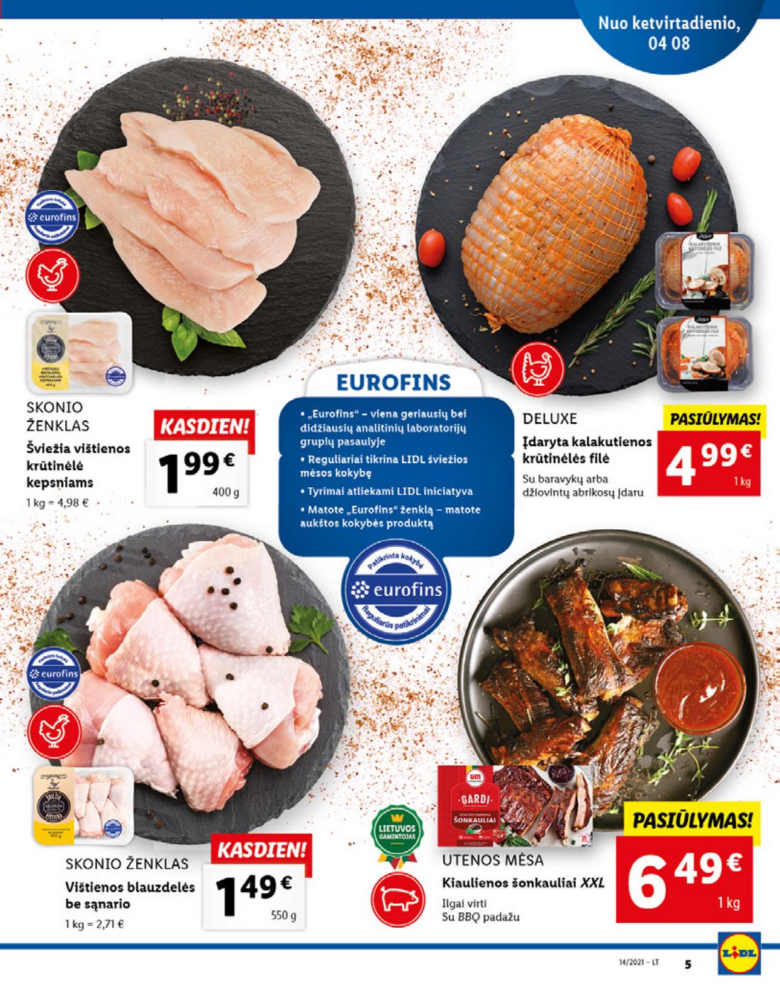 Lidl maisto prekių pasiūlymai akcijos nuo 
  2021-04-05 iki 
  2021-04-11 | Leidinukas.lt puslapis 5