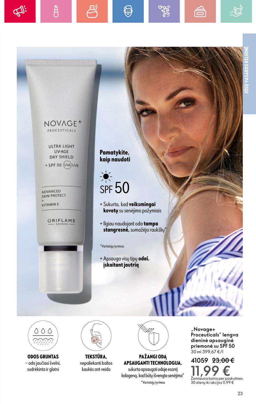 Oriflame katalogas akcijos nuo 
  2025-06-22 iki 
  2025-07-12 | Leidinukas.lt puslapis 23
