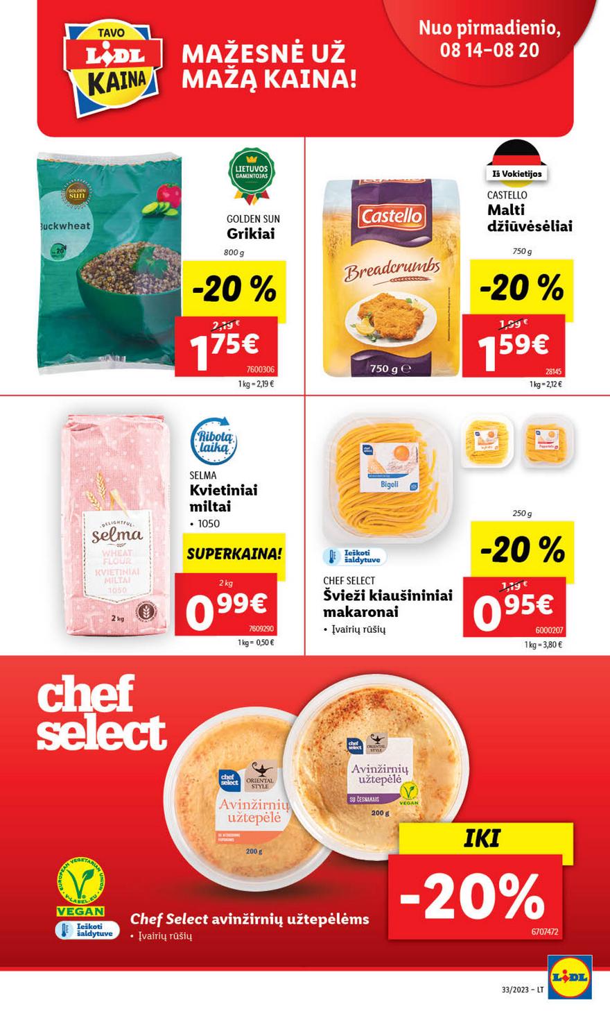 Lidl pasiūlymai akcijos nuo 
  2023-08-14 iki 
  2023-08-20 | Leidinukas.lt puslapis 36