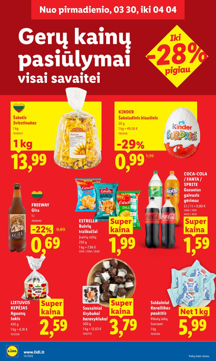 Lidl leidinys akcijos nuo 
  2026-03-30 iki 
  2026-04-04 | Leidinukas.lt puslapis 18