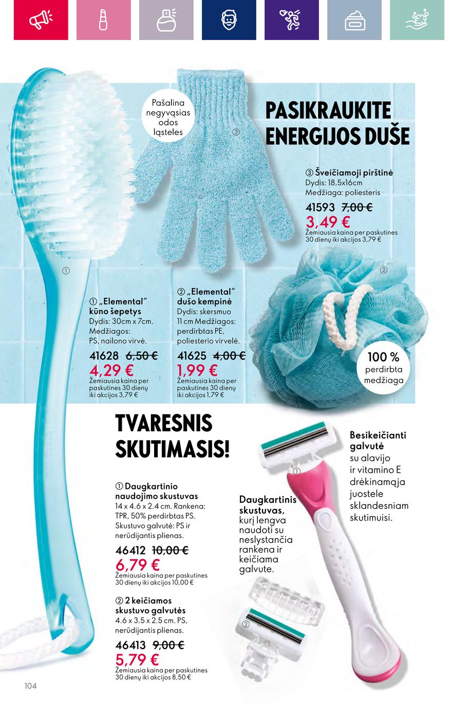 Oriflame katalogas akcijos nuo 
  2023-10-04 iki 
  2023-11-01 | Leidinukas.lt puslapis 104