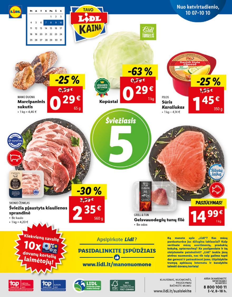 Lidl maisto prekių pasiūlymai akcijos nuo 
  2021-10-04 iki 
  2021-10-10 | Leidinukas.lt puslapis 48