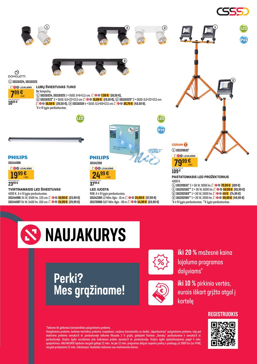 Senukai leidinys akcijos nuo 
  2026-03-31 iki 
  2026-04-13 | Leidinukas.lt puslapis 17