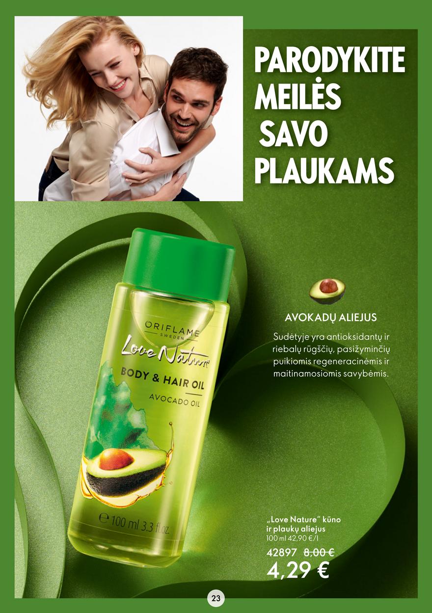 Oriflame katalogas akcijos nuo 
  2023-01-11 iki 
  2023-01-31 | Leidinukas.lt puslapis 23
