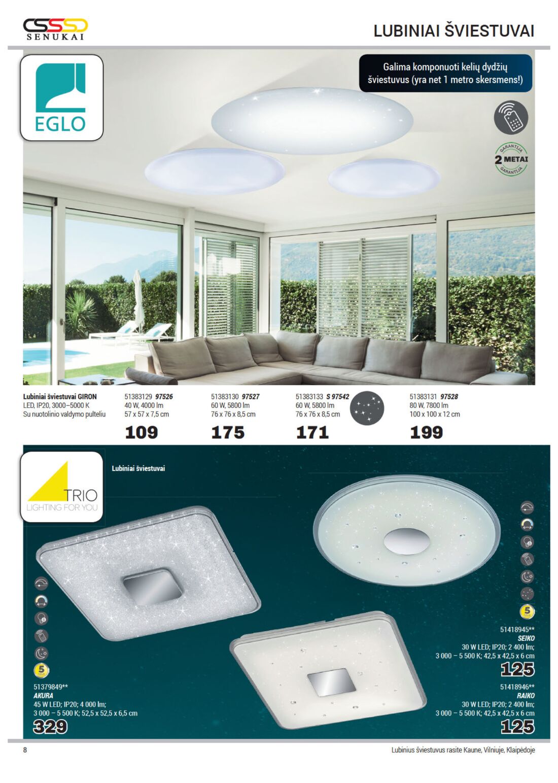 Senukai reklaminis leidinys akcijos nuo 
  2019-10-03 iki 
  2019-11-05 | Leidinukas.lt puslapis 8