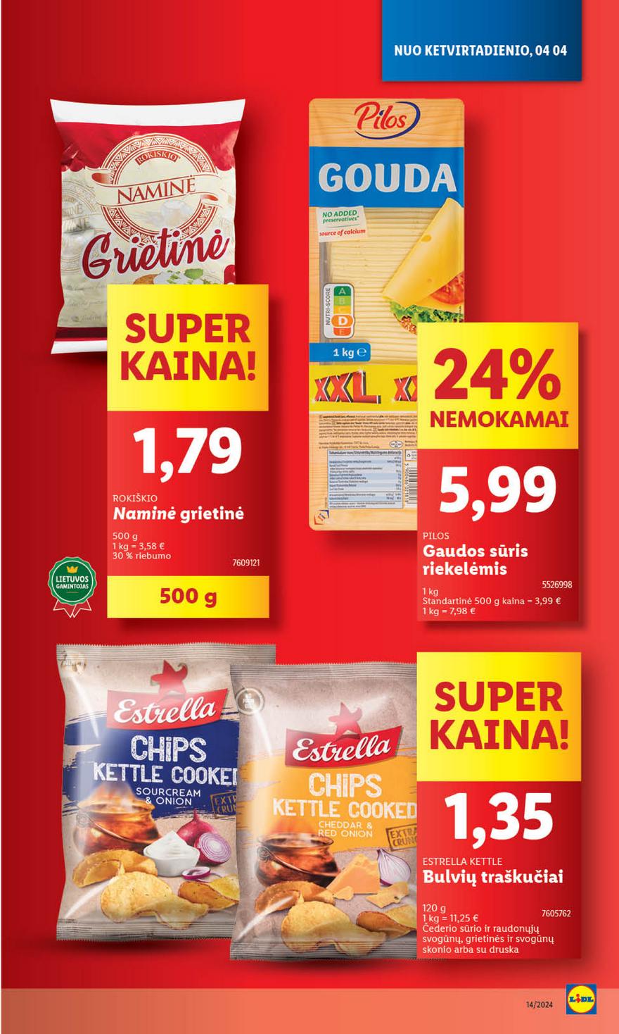 Lidl leidinys akcijos nuo 
  2024-04-01 iki 
  2024-04-07 | Leidinukas.lt puslapis 39