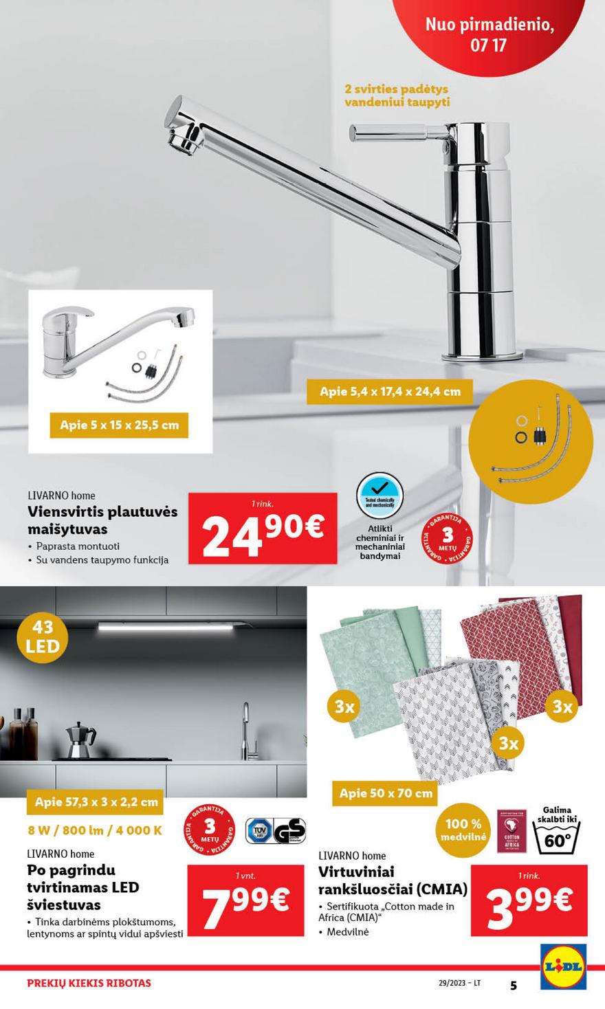 Lidl pasiūlymai akcijos nuo 
  2023-07-17 iki 
  2023-07-23 | Leidinukas.lt puslapis 5