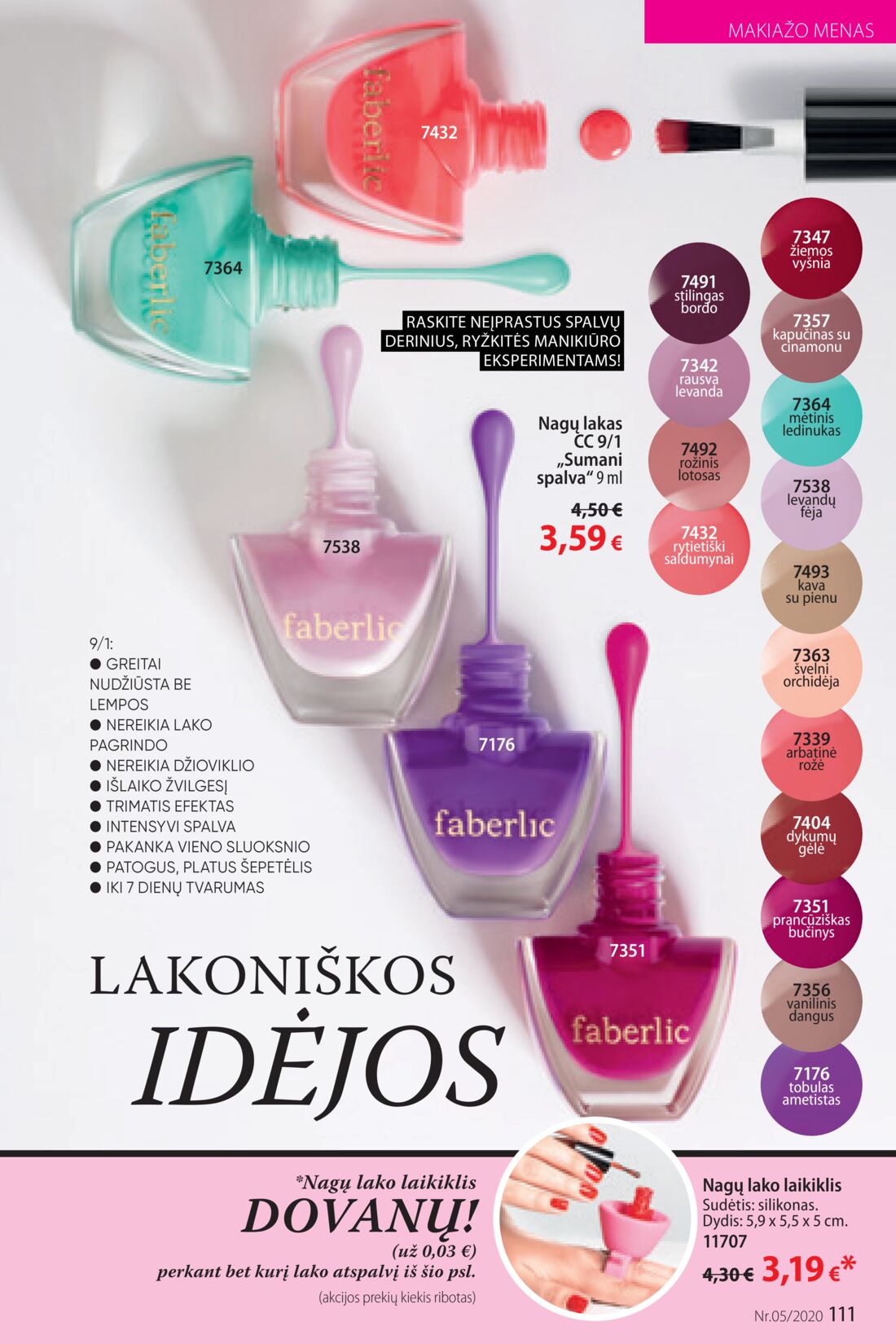 Faberlic leidinys akcijos nuo 
  2020-03-16 iki 
  2020-04-05 | Leidinukas.lt puslapis 111