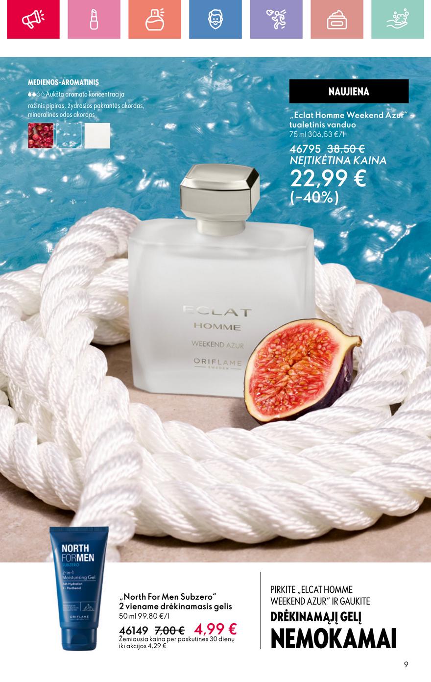 Oriflame katalogas akcijos nuo 
  2025-06-22 iki 
  2025-07-12 | Leidinukas.lt puslapis 9