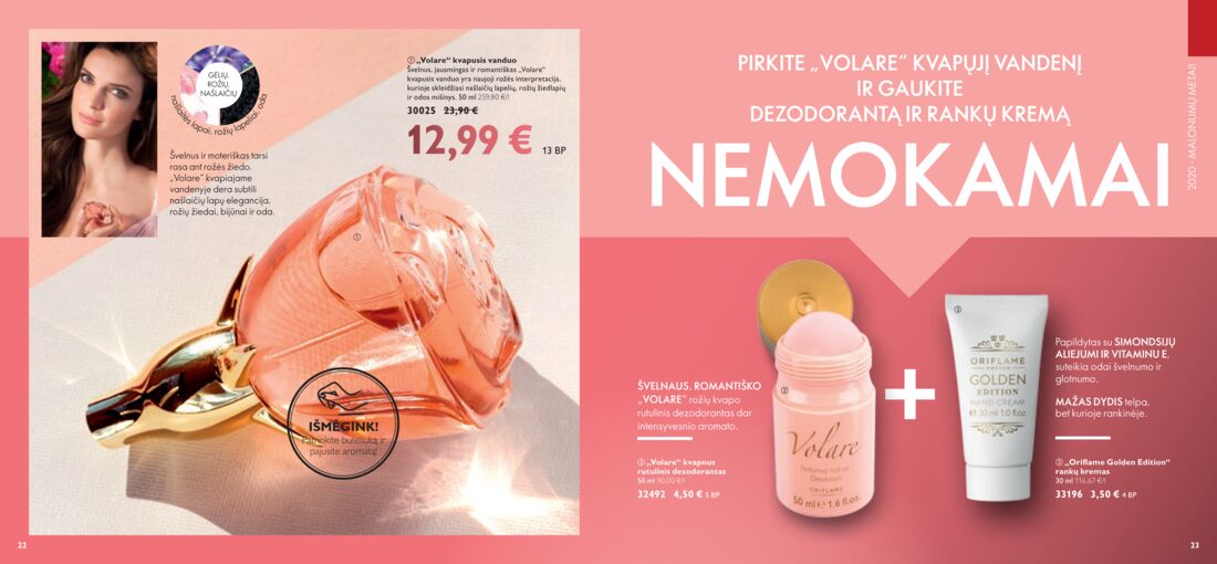 Oriflame katalogas akcijos nuo 
  2020-01-01 iki 
  2020-01-31 | Leidinukas.lt puslapis 12