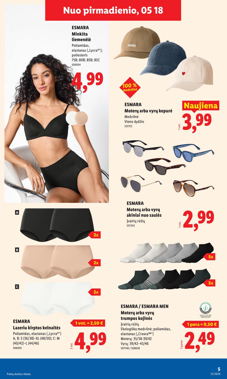 Lidl leidinys akcijos nuo 
  2026-05-18 iki 
  2026-05-24 | Leidinukas.lt puslapis 5