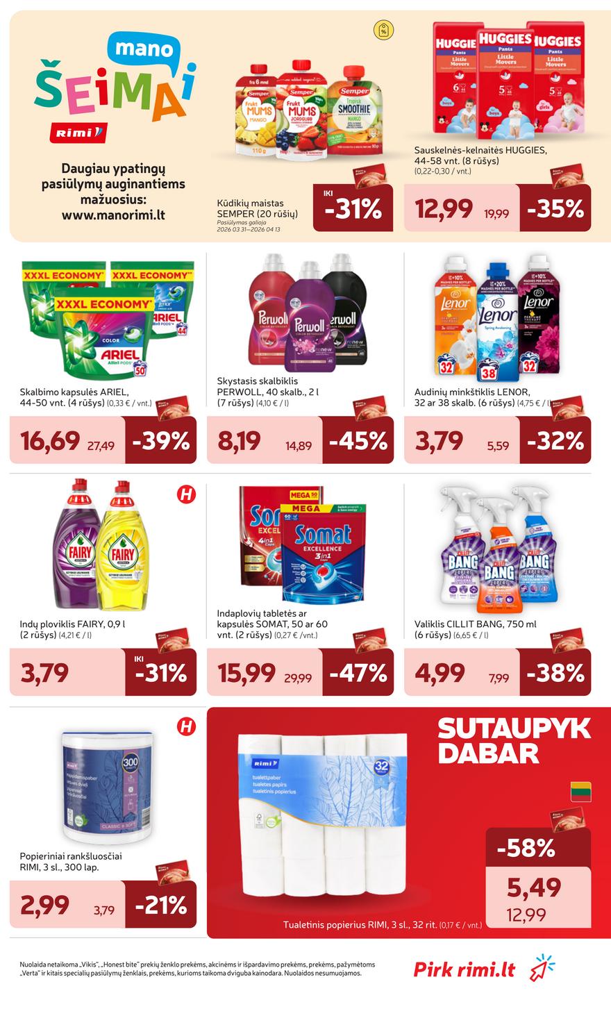 Rimi leidinys akcijos nuo 
  2026-04-07 iki 
  2026-04-13 | Leidinukas.lt puslapis 31