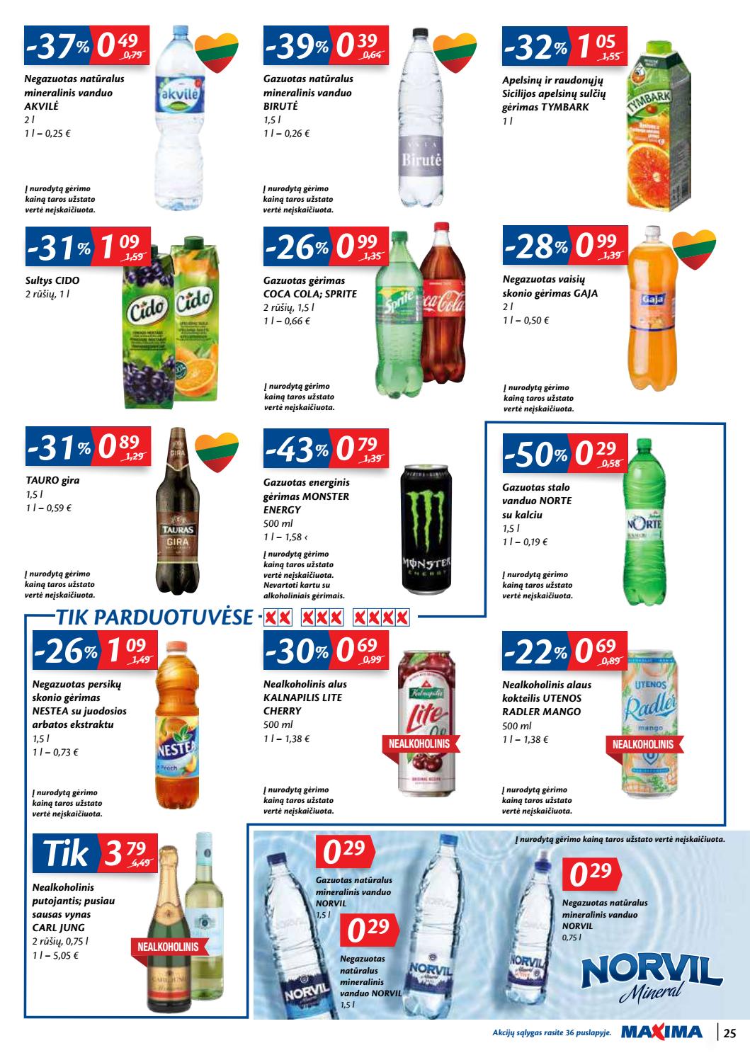 Maxima kaininis leidinys akcijos nuo 
  2020-06-30 iki 
  2020-07-06 | Leidinukas.lt puslapis 25