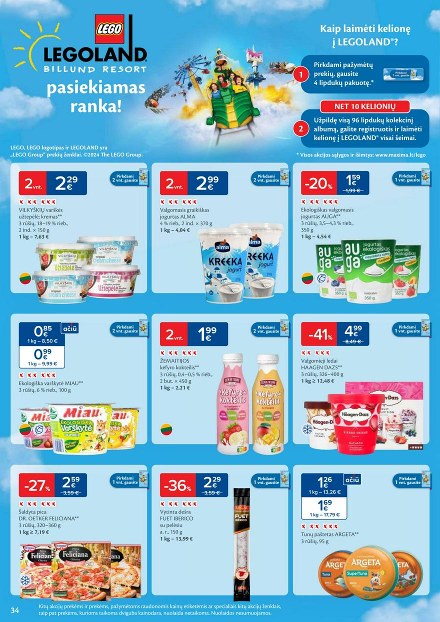Maxima savaitinis leidinys 39 akcijos nuo
2024-09-24 iki
2024-09-30 | Leidinukas.lt puslapis 34