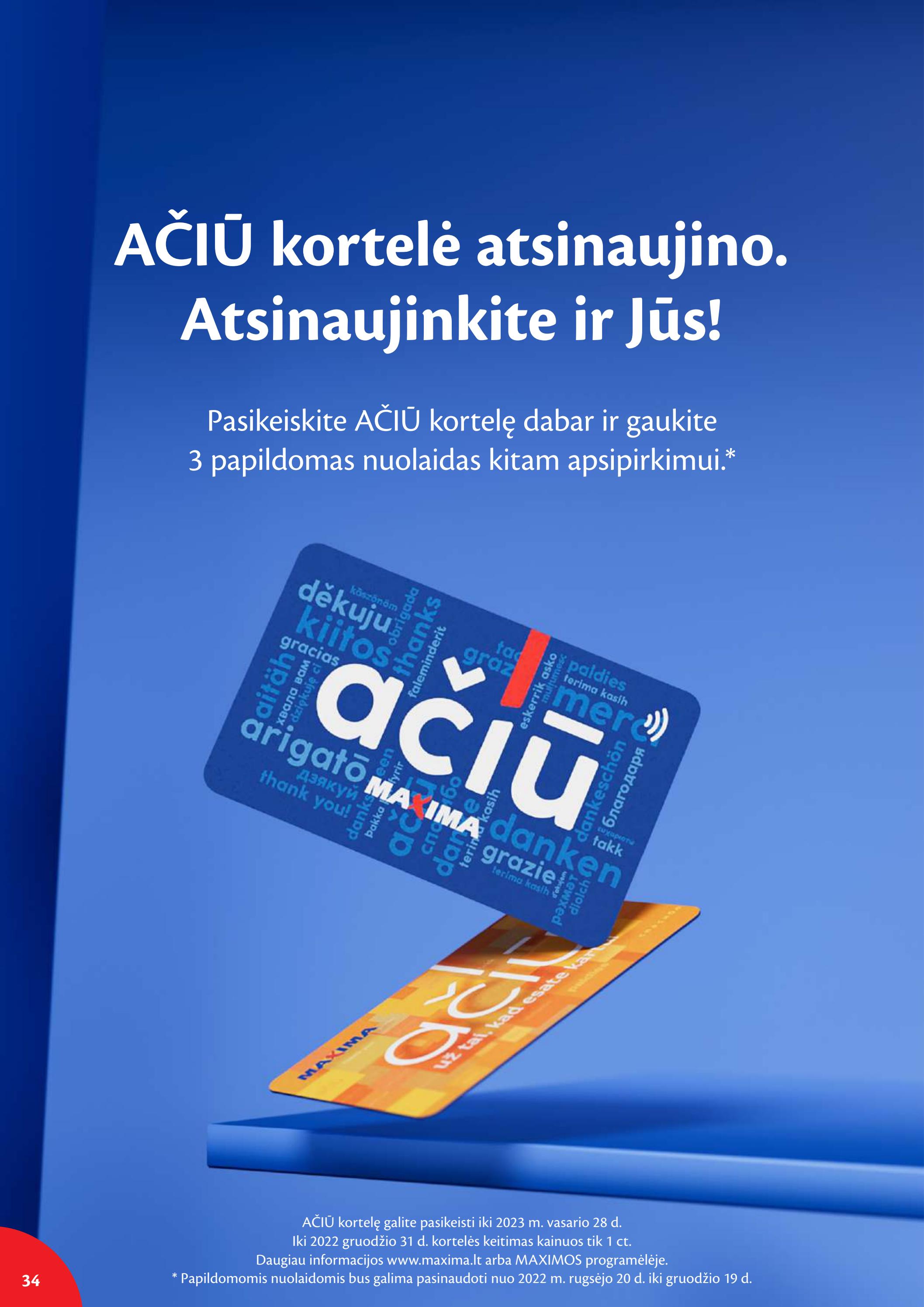 Maxima kaininis leidinys akcijos nuo 
  2022-09-20 iki 
  2022-09-26 | Leidinukas.lt puslapis 34