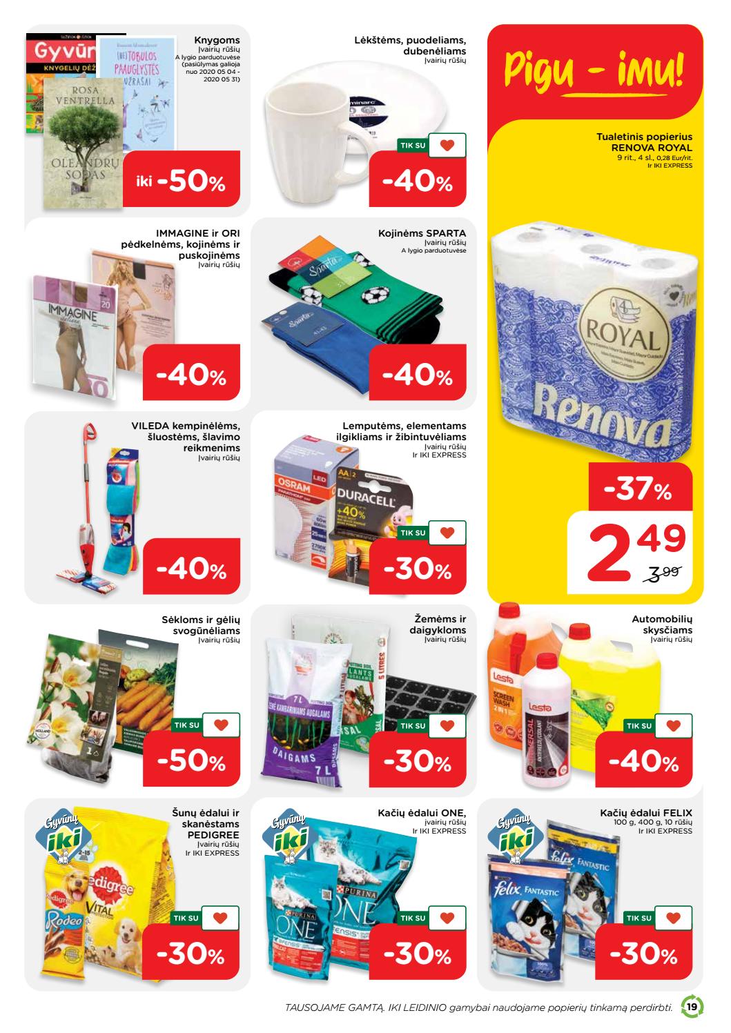 Iki savaitinis leidinys akcijos nuo 
  2020-05-04 iki 
  2020-05-10 | Leidinukas.lt puslapis 19