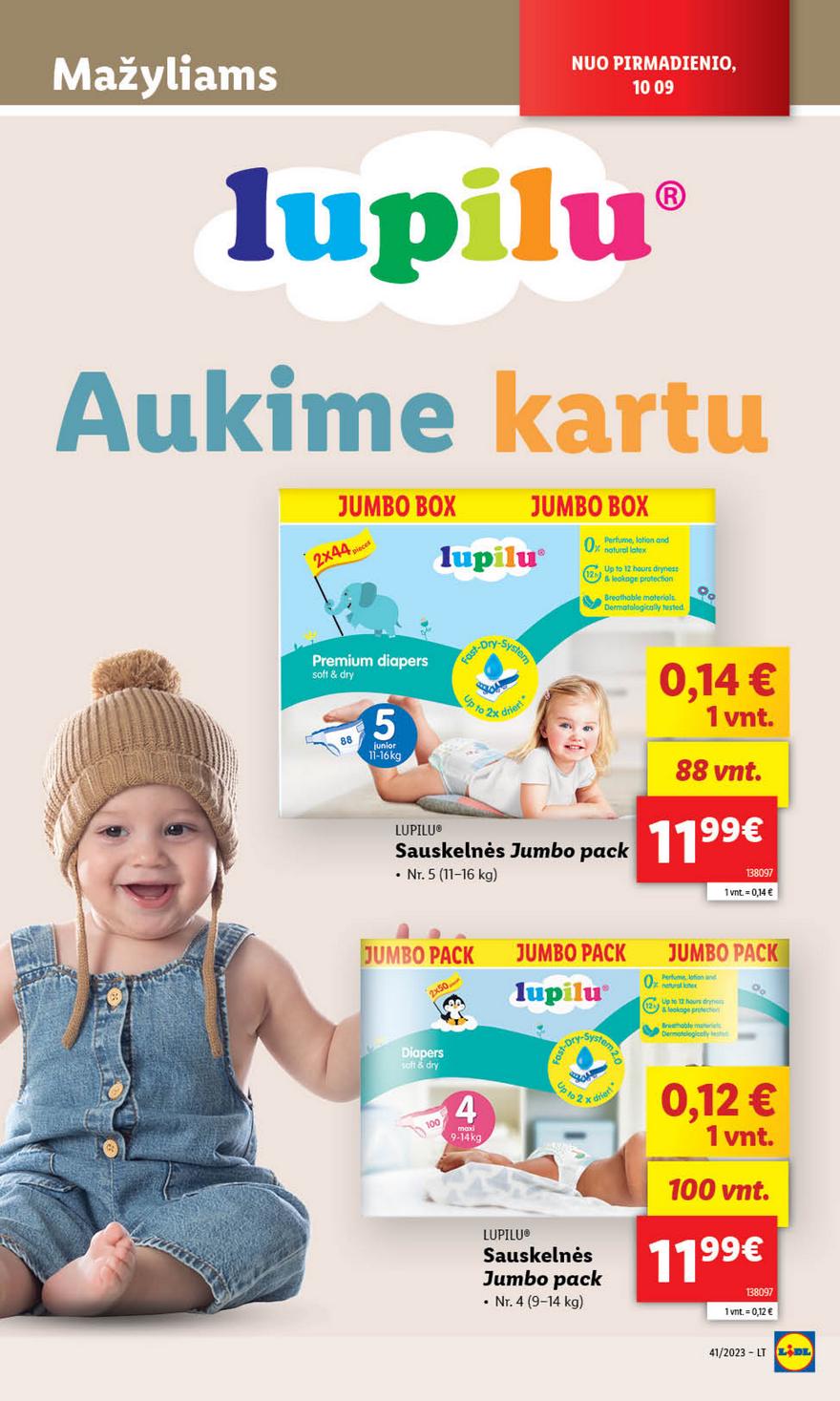 Lidl pasiūlymai akcijos nuo 
  2023-10-09 iki 
  2023-10-15 | Leidinukas.lt puslapis 46