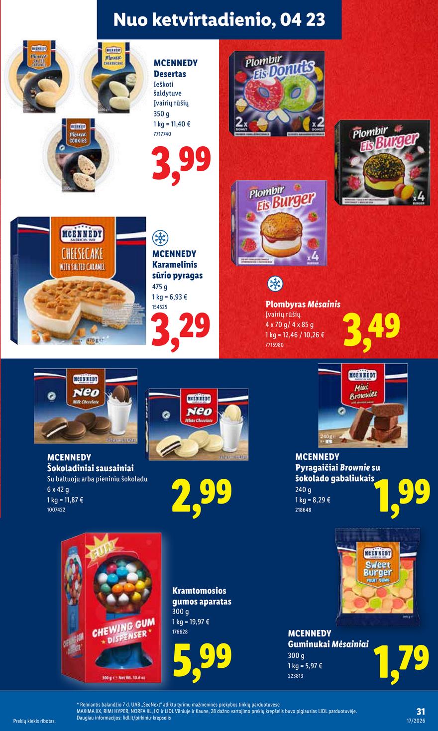 Lidl leidinys akcijos nuo 
  2026-04-20 iki 
  2026-04-26 | Leidinukas.lt puslapis 25