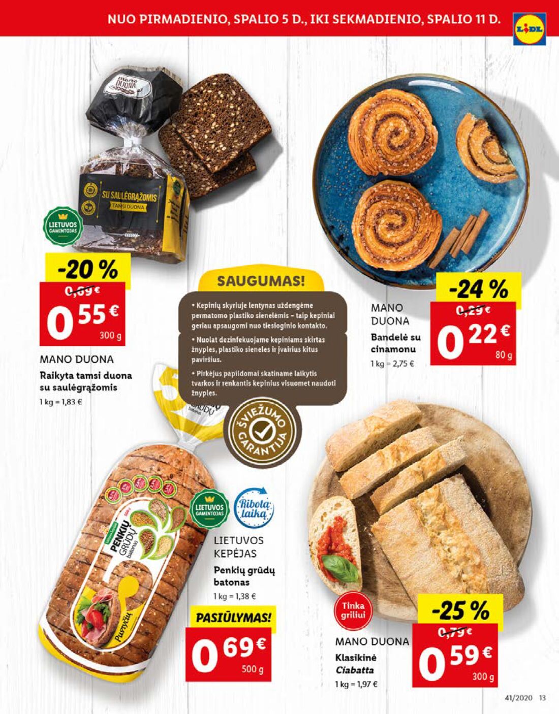 Lidl savaitinis leidinys akcijos nuo 
  2020-10-05 iki 
  2020-10-11 | Leidinukas.lt puslapis 13