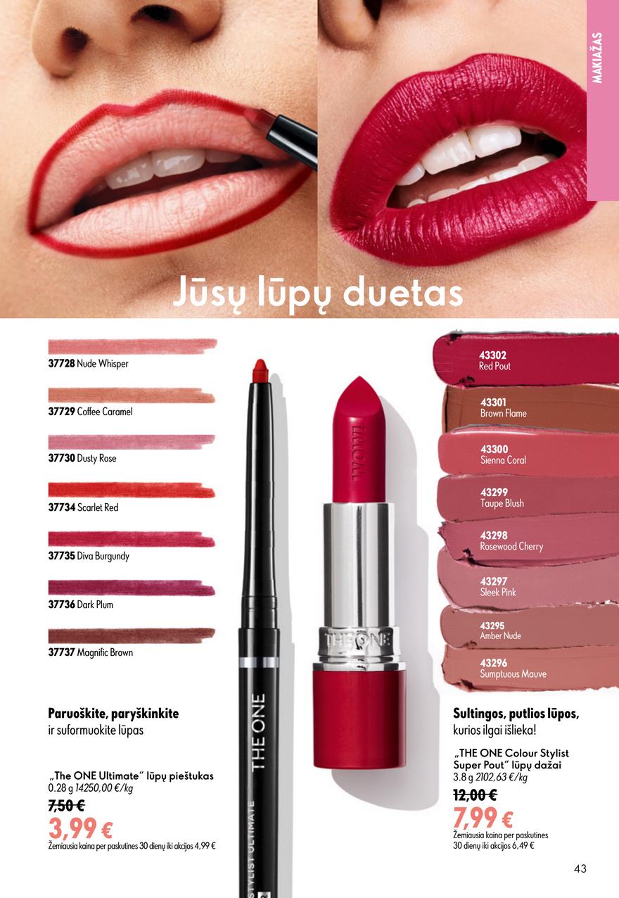 Oriflame katalogas akcijos nuo 
  2026-07-15 iki 
  2026-08-04 | Leidinukas.lt puslapis 43