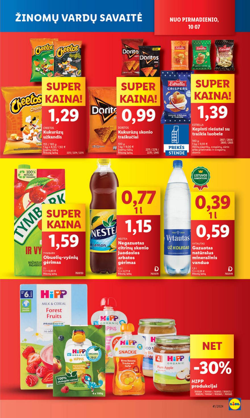 Lidl savaitinis leidinys akcijos nuo
2024-10-07 iki
2024-10-13 | Leidinukas.lt puslapis 15