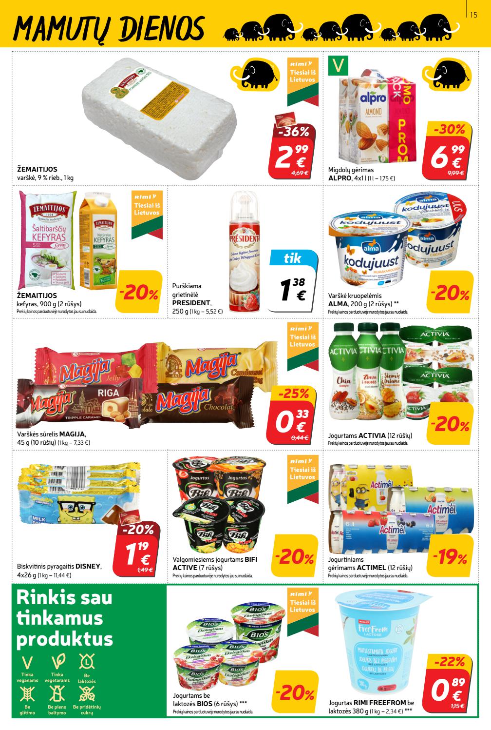 Rimi savaitinis leidinys akcijos nuo 
  2021-07-27 iki 
  2021-08-02 | Leidinukas.lt puslapis 15