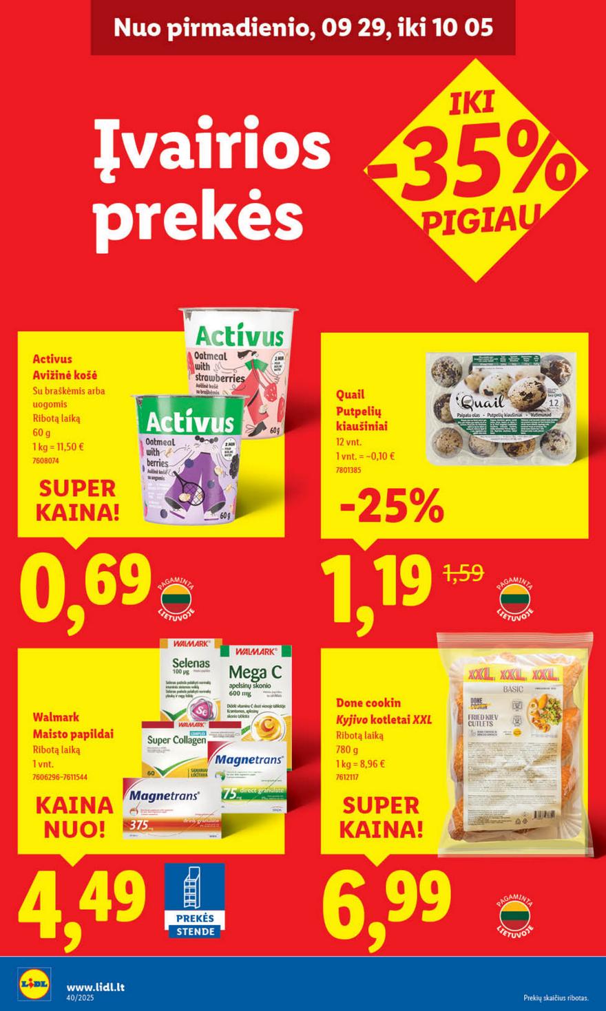 Lidl leidinys akcijos nuo 
  2025-09-29 iki 
  2025-10-05 | Leidinukas.lt puslapis 26