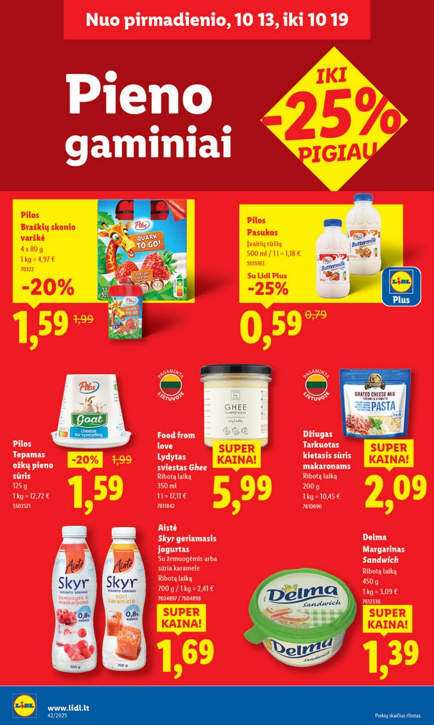 Lidl leidinys naujas akcijos nuo 
  2025-10-13 iki 
  2025-10-19 | Leidinukas.lt puslapis 32