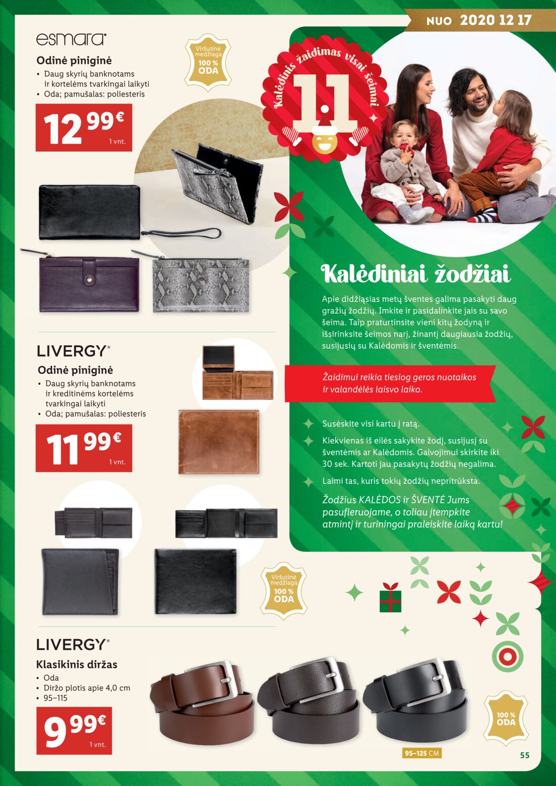 Lidl savaitinis leidinys akcijos nuo 
  2020-11-02 iki 
  2020-12-21 | Leidinukas.lt puslapis 55