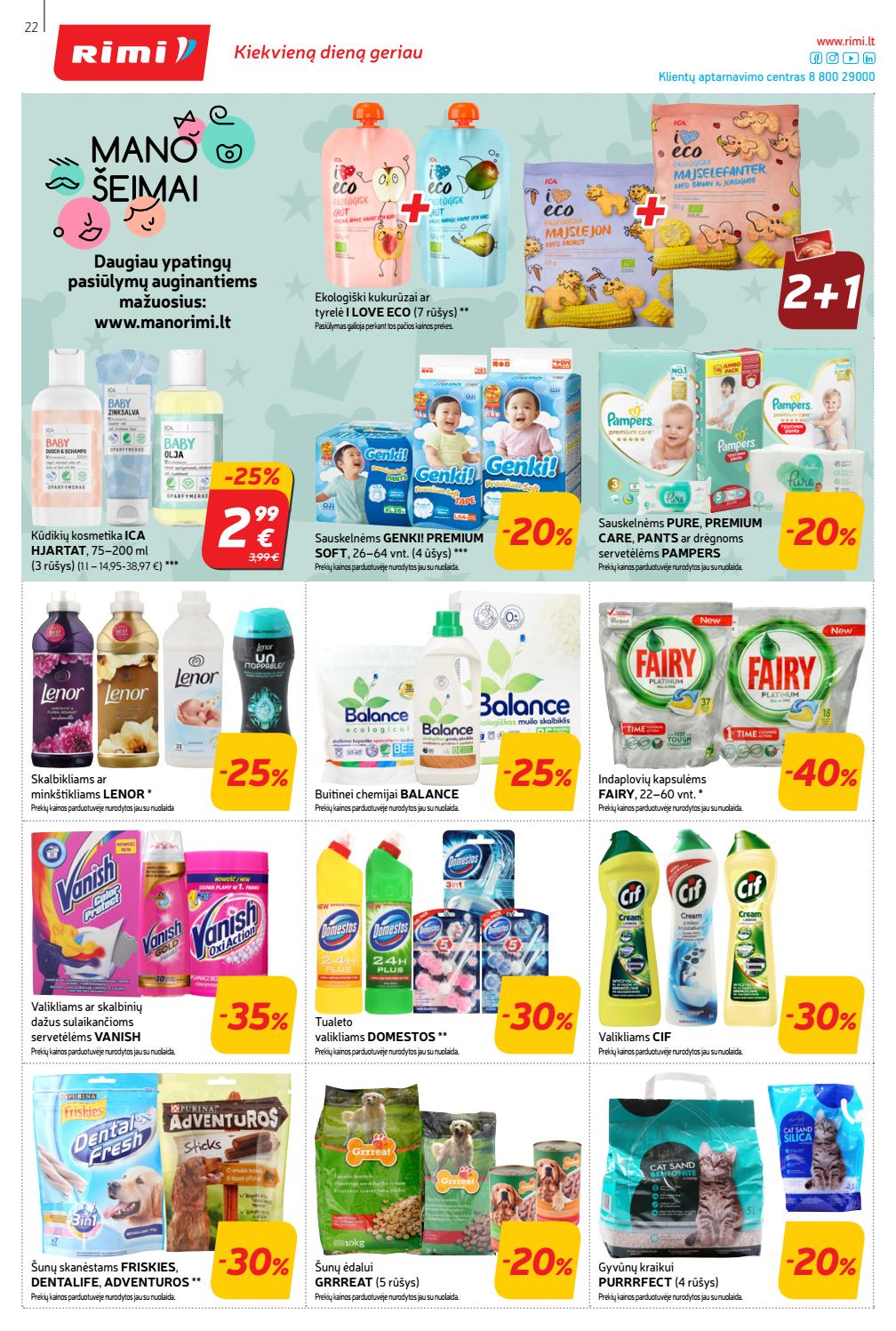 Rimi savaitinis leidinys akcijos nuo 
  2020-02-11 iki 
  2020-02-17 | Leidinukas.lt puslapis 22