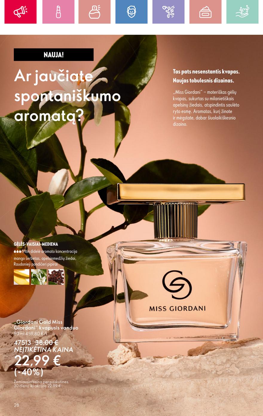 Oriflame katalogas akcijos nuo 
  2025-03-09 iki 
  2025-03-29 | Leidinukas.lt puslapis 28