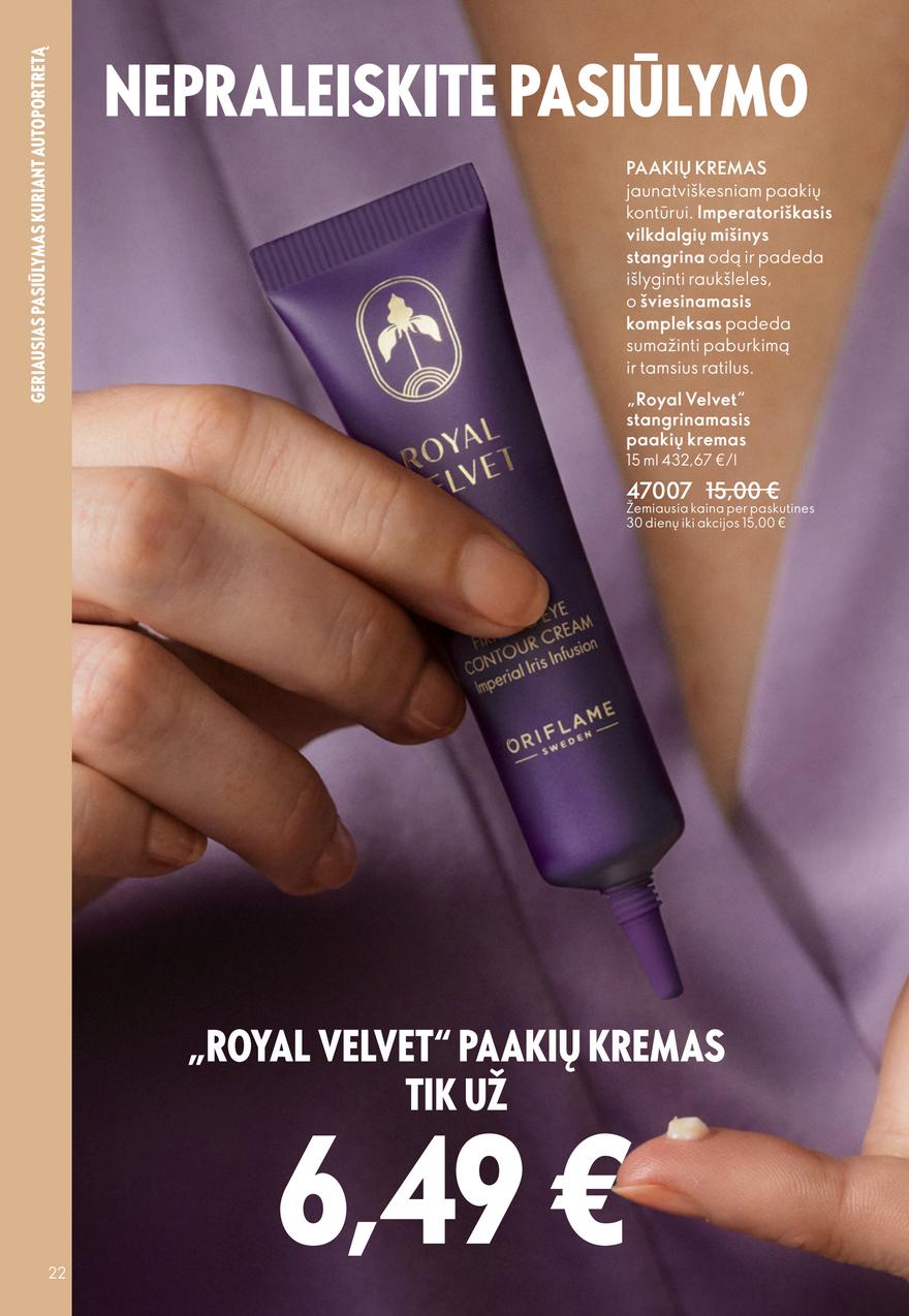 Oriflame katalogas akcijos nuo 
  2025-10-29 iki 
  2025-11-18 | Leidinukas.lt puslapis 22