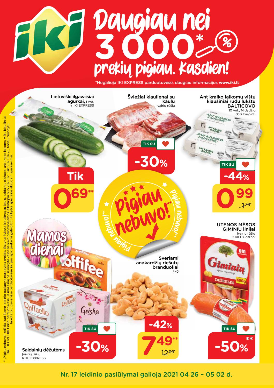 Iki savaitės leidinys akcijos nuo 
  2021-04-26 iki 
  2021-05-02 | Leidinukas.lt puslapis 1