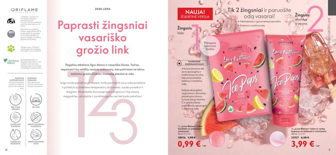 Oriflame katalogas akcijos nuo 
  2020-07-01 iki 
  2020-07-31 | Leidinukas.lt puslapis 6